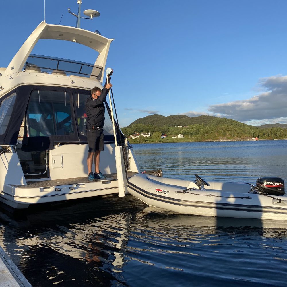 NorDav Davit System Marine Application 2